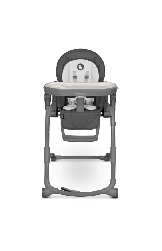 Стульчик для кормления Lionelo CORA PLUS grey stone