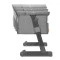 Детская кровать Lionelo THEO grey stone natural