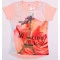 Футболка для девочек персиковая, арт. 902797