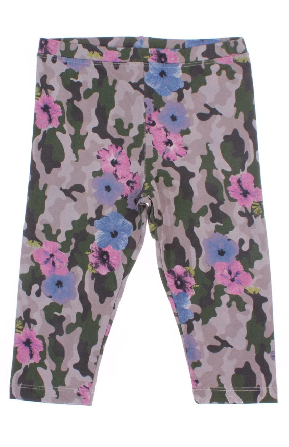 Брюки капри для девочек хаки, арт. 910819