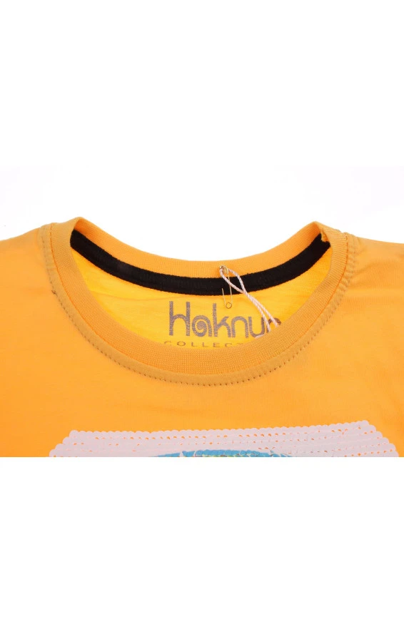 Футболка для мальчиков желтая, арт. 910884