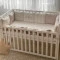 Бортики Арт Дизайн Cutey простирадло бежевий стандарт овал, арт. 0739112