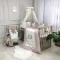 Комплект постельного белья для новорожденного Elegance роза, стандарт\овал купить в Украине | код товара: 0245205