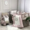 Комплект постельного белья для новорожденного elegance какао, стандарт овал, арт. 0245420