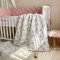 Комплект постельного белья Baby Mix Перо пудра для новорожденного стандарт, арт. 0291404