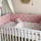 Комплект постельного белья Baby Mix Перо пудра для новорожденного стандарт, арт. 0291404