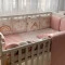 Комплект постельного белья для новорожденного Арт Дизайн Улитка пудра стандарт овал, арт. 023926