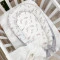 Кокон Baby Design Веточки котики пудра, арт. 5019754