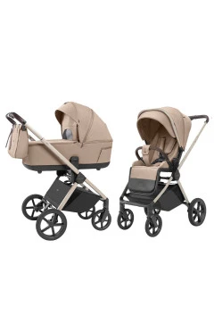 Коляска універсальна CARRELLO Ultra CRL-6527 2в1 Floral beige /1/