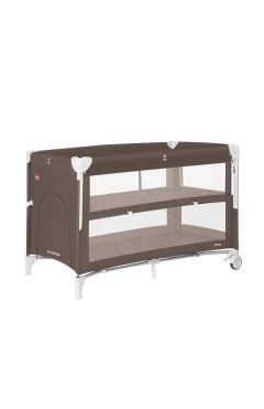 Манеж CARRELLO Porta CRL-18103 chocolate brown со вторым дном /1/ MOQ