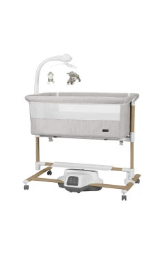 Детская кроватка-качалка CARRELLO Bloom CRL-10304 silk beige /1/
