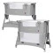 Дитяче ліжечко CARRELLO Aria CRL-16401 silver grey /1/