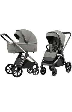Коляска універсальна CARRELLO Omega CRL-6530 (2in1) superb grey /1/