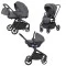 Коляска универсальная CARRELLO Epica CRL-8511 (3in1) iron grey /1/