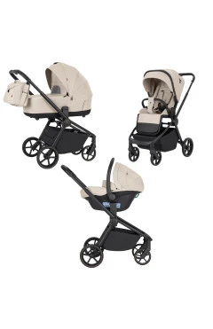 Коляска універсальна CARRELLO Epica CRL-8511 (3in1) almond beige /1/