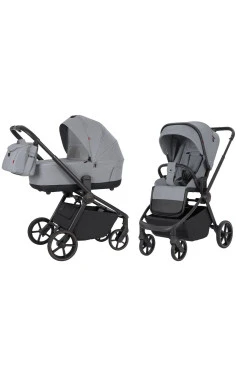 Коляска універсальна CARRELLO Epica CRL-8510 (2in1) silver grey /1/