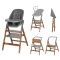 Стул для кормления CARRELLO Ergo CRL-16701 night grey /1/