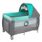 Кроватка-манеж Lionelo SVEN PLUS turquoise / grey, арт. 21201477