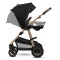 Универсальная коляска 2 в 1 Lionelo AMBER BLACK ONYX, арт. 82220063