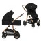 Универсальная коляска 2 в 1 Lionelo AMBER BLACK ONYX, арт. 82220063