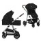 Универсальная коляска 2 в 1 Lionelo AMBER BLACK SILVER, арт. 88659449
