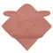 Полотенце Lionelo MUSLIN HOODED TOWEL red coral, арт. 88779619