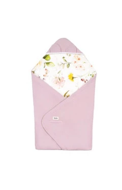 Покрывало Lionelo TRAVEL SWADDLE BLANKET pink flower, арт. 92869321