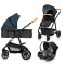 Універсальна коляска 3 в 1 Lionelo AMBER BLUE NAVY, арт. 31579396