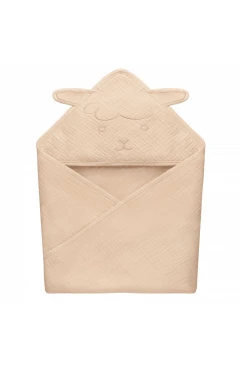 Полотенце Lionelo MUSLIN HOODED TOWEL beige sand, арт. 88774413