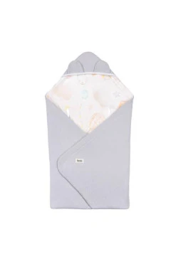 Покрывало Lionelo TRAVEL SWADDLE BLANKET grey ballon, артикул 92869856