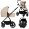 Универсальная коляска 3 в 1 Lionelo MERIL 3IN1 beige sand, арт. 98000332