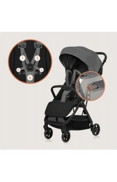 Прогулянкова коляска Lionelo JULIE AIR grey stone, арт. 109384771