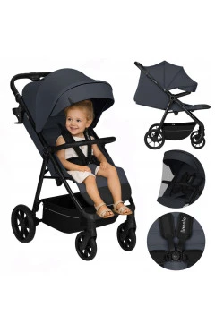 Прогулочная коляска Lionelo IVA grey graphite, арт. 112116682