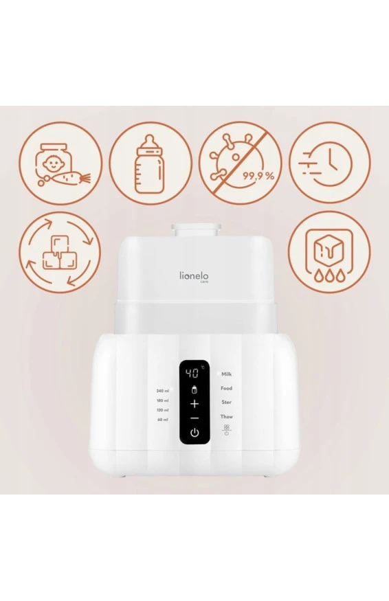 Пиогреватель бутылочек Lionelo THERMUP DUO WHITE, арт. 115247525