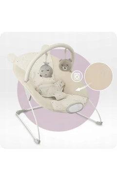 Кресло-качалка MoMi GLOSSY beige, арт. 116472735