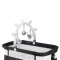 Ліжечко дитяче прямокутне MoMi REVO dark gray, арт. 117217888