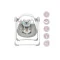 Крісло-качалка MoMi LISS Bear Grey, арт. 121681742