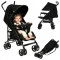 Прогулочная коляска Lionelo ELIA black onyx, арт. 130780479