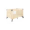 Детский манеж MoMi BELOVE PLUS beige, арт. LOZE00026