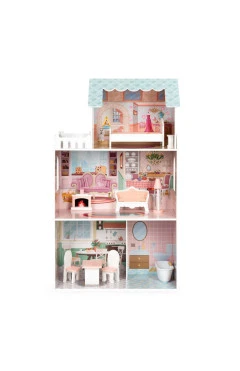 Кукольный домик Ecotoys BIG Fresh pink, арт. D8112