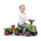 Детский трактор каталка с прицепом Falk 212C Baby Claas green