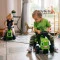 Детский трактор каталка с прицепом Falk 212C Baby Claas green
