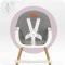 Стільчик для годування MoMi REKI 2в1 grey, арт. KRKA00034