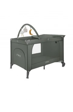 Дитячий манеж MoMi BELOVE PLUS dark green, арт. LOZE00025