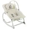 Шезлонг-гойдалка MoMi LAPIS light gray, арт. BULE00045