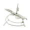 Шезлонг-гойдалка MoMi LAPIS light gray, арт. BULE00045