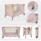 Детский манеж MoMi BELOVE beige, арт. LOZE00027