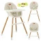 Стільчик для годування MoMi REKI 2в1 beige, арт. KRKA00035