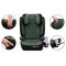 Автокресло Little Rider Leonardo Isofix 2 в 1 green 100-150 см, арт. LRL-G