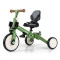 Триколісний велосипед Milly Mally Optimus Max 5в1 green, арт. MMOMX01GR